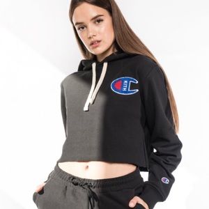 KITH x Champion Nia Cropped Hoodie
